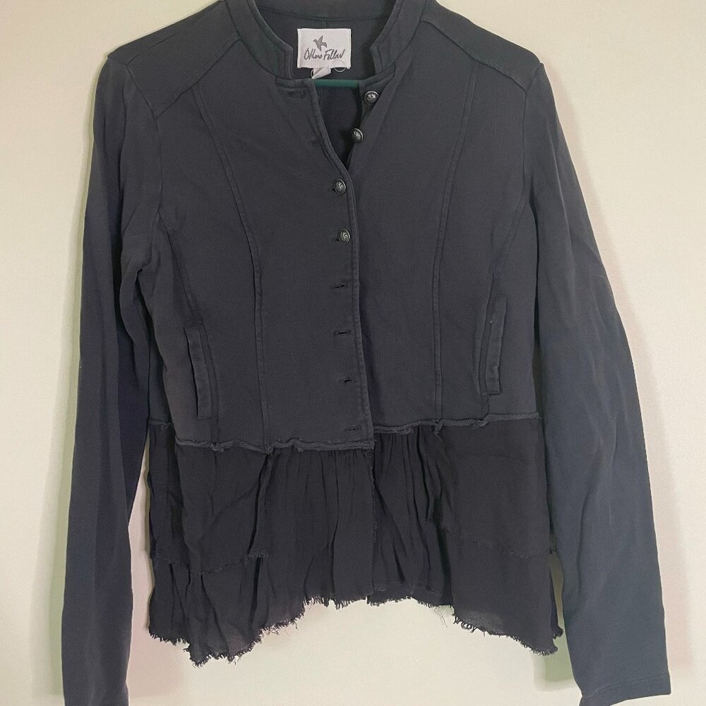 Victorian-inspired cotton jacket